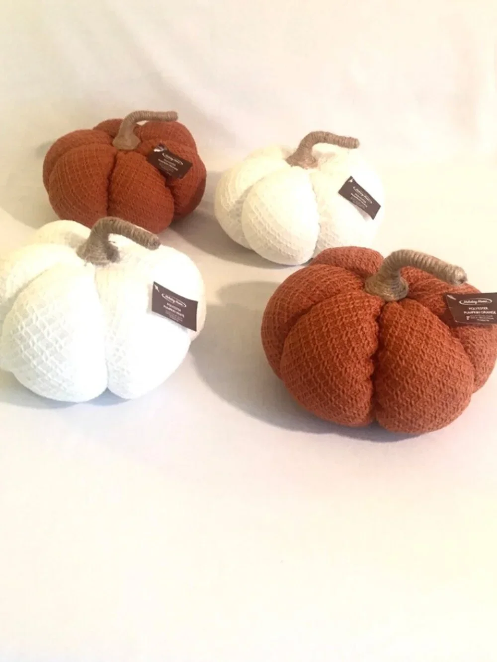 TARGET Fabric Pumpkins (4) - NWT